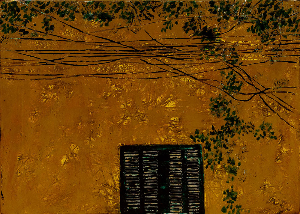 位於高雄駁二，緊鄰輕軌蓬萊站的正觀藝術，展出越南知名漆畫家陳俊龍之作品：街