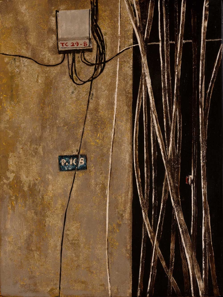 位於高雄駁二，緊鄰輕軌蓬萊站的正觀藝術，展出越南知名漆畫家陳俊龍之作品：街